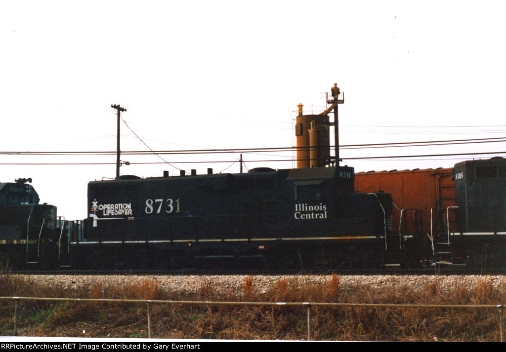 IC GP11 #8731 - Illinois Central